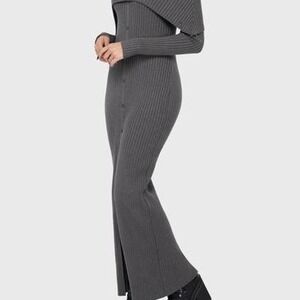 Killstar Dusk empress dress Grey Size M bodycon maxi stretchy party dress